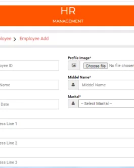 HR Management System – PHP Project