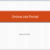 Online Job Portal - Project Presentation